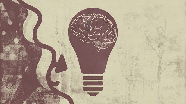 Free Brain Light Bulb illustration and picture